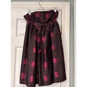 Marc by Marc Jacobs Purple Print Strapless Dress Size 2. Cocktail Wedding Cruise